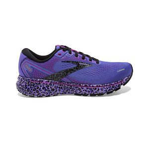 Brooks Ghost 14 Womens Road Running Shoes Purple/Pink/Black | USA-YRN698431